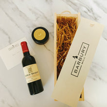 Load image into Gallery viewer, Red & Deluxe Cheddar in Wooden Gift Box