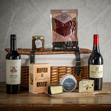 Load image into Gallery viewer, The Luxury Red Wine & Artisan Cheese Hamper
