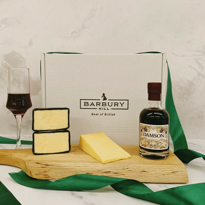 After Dinner Deluxe Cheddar and Damson Liqueur Gift Box