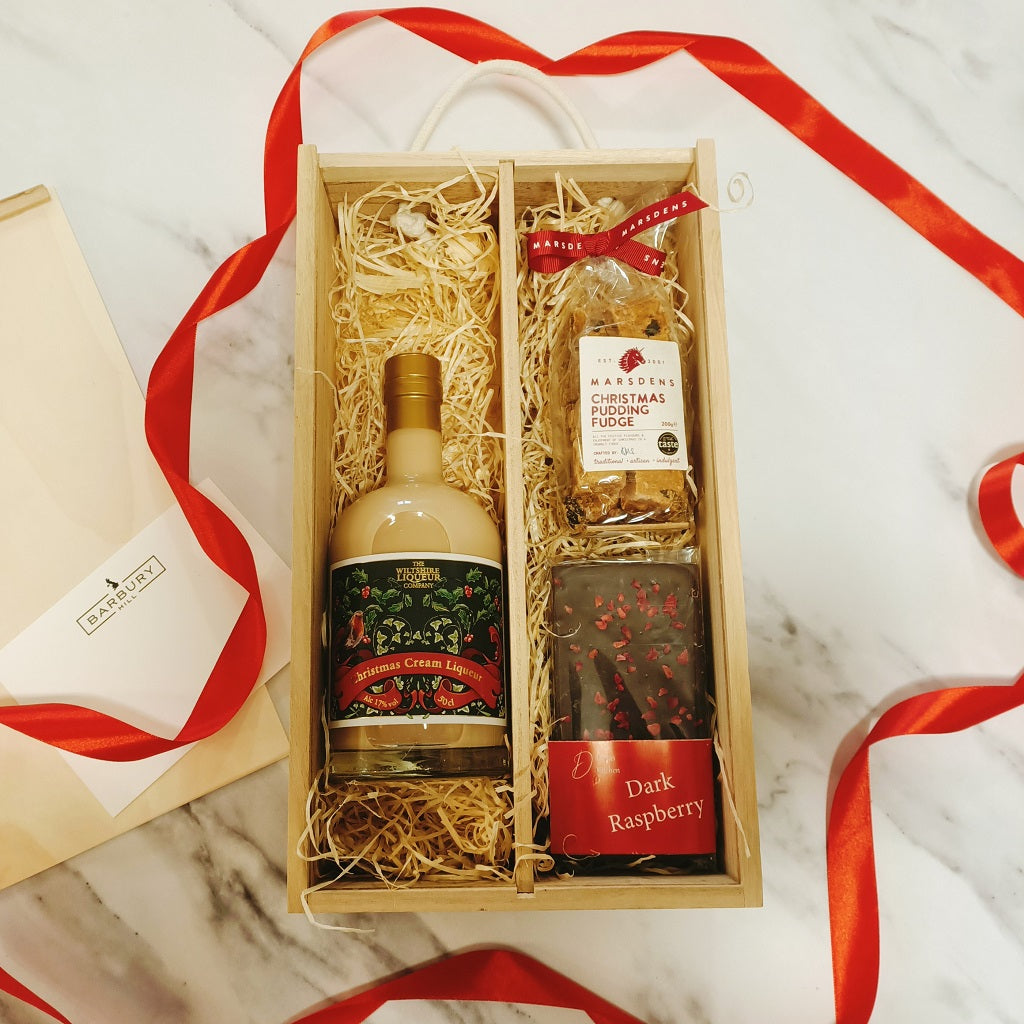 Christmas Cream Liqueur, Christmas Pudding Fudge & Chocolate