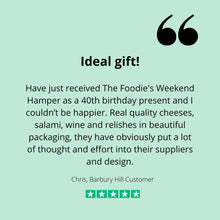 Load image into Gallery viewer, Trustpilot Review, The Foodie&#39;s Weekend Hamper | Barbury Hill
