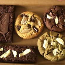 Load image into Gallery viewer, Brownie &amp; Cookie Tasting Selection Box
